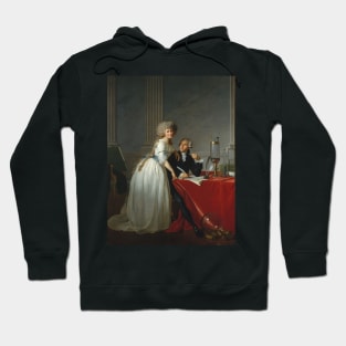 Portrait of Monsieur de Lavoisier and his Wife, chemist Marie-Anne Pierrette Paulze - Jacques-Louis David Hoodie